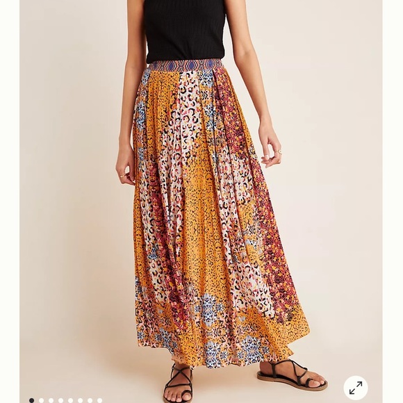 Bhanuni by Jyoti Dresses & Skirts - Anthropologie Bhanuni by Jyoti Panthera Maxi Skirt Sz 0 NWT